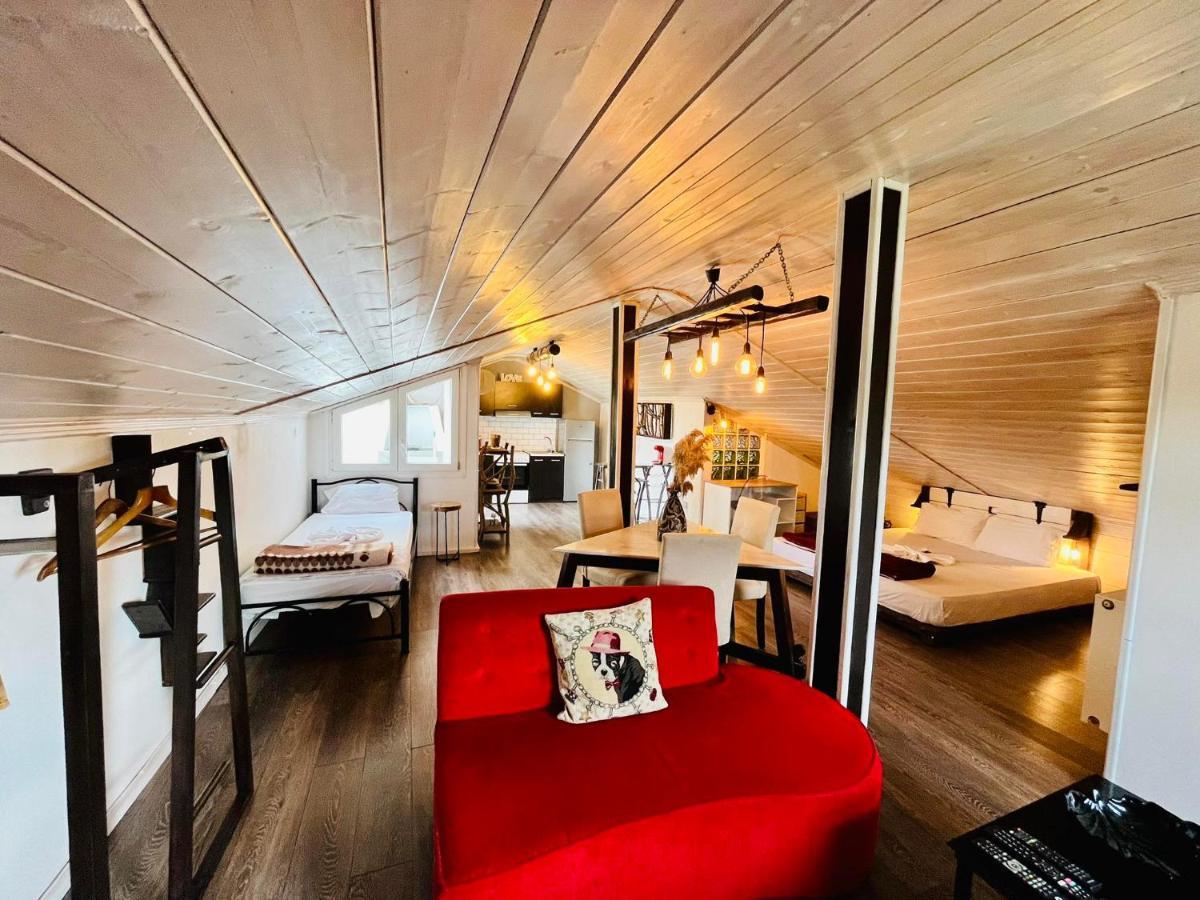 Poplar Lofts & Apartments Karavouzi พริโนส ภายนอก รูปภาพ